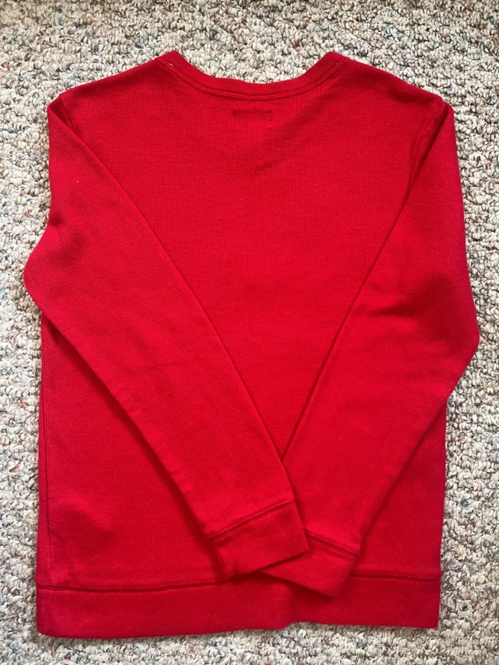 Old Navy Boys V-neck Red Crewneck, Sz 10-12
